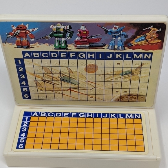 𝅺Vintage Battle of the Robots Travel Game New Unused - Picture 5 of 6